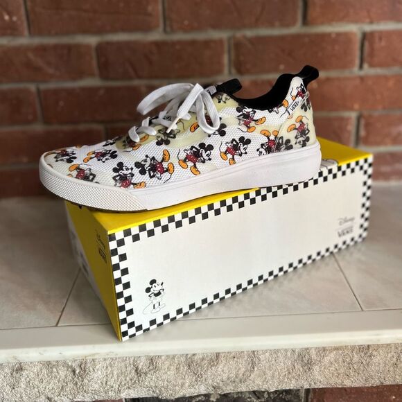 Disney Vans Ultrarange Rapidw Mickey Mouse Print Sneakers Men’s 12 NWT main image 6